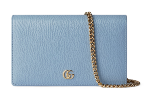 Tui Gucci GG Marmont Mini Chain Bag 'Blue' 497985-CAO2G-4941