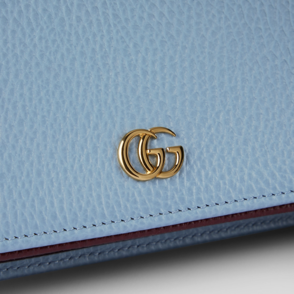 Tui Gucci GG Marmont Mini Chain Bag 'Blue' 497985-CAO2G-4941
