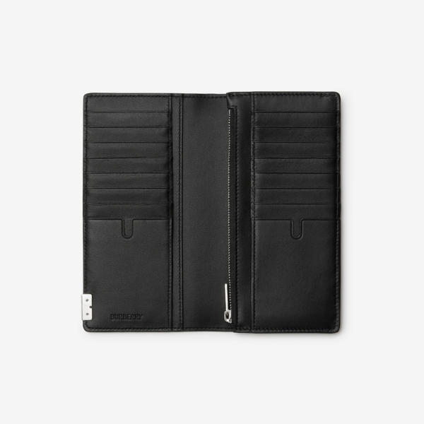 Vi Burberry B Cut Continental Wallet 'Black' 80821571