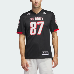 Ao Adidas North Carolina State Football Off-Field Ghost Jersey 'Black' IA3357