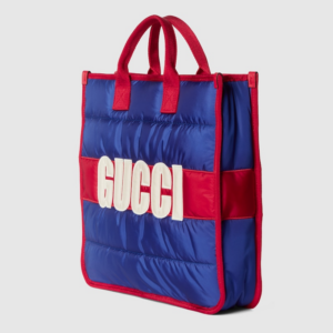 Tui Gucci Children's Stripe Tote Bag 'Blue' 605831-FADLC-4342