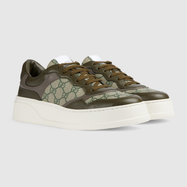 Giay Gucci GG 'Beige Green' 669582-UPGA0-3350