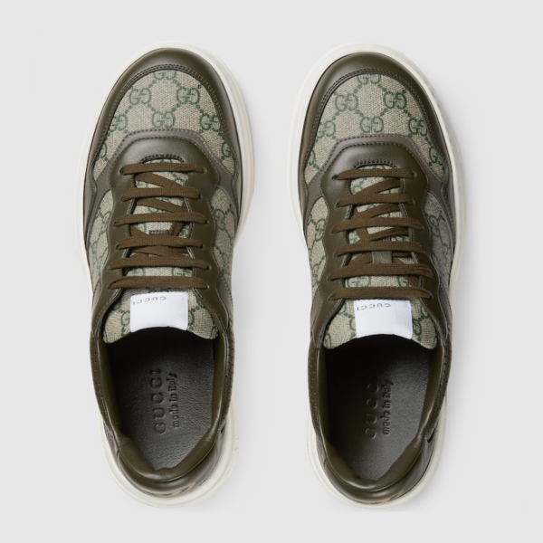 Giay Gucci GG 'Beige Green' 669582-UPGA0-3350