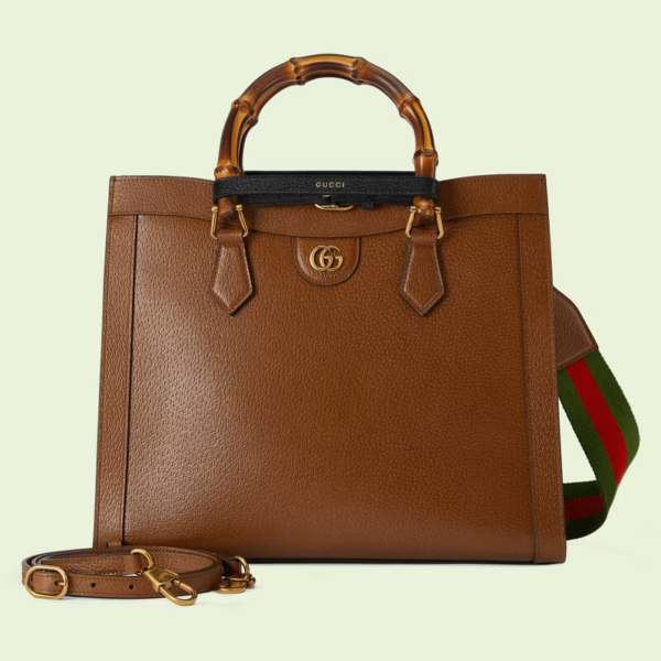 Tui Gucci Diana Medium Tote Brown 678842-U3ZDT-2185