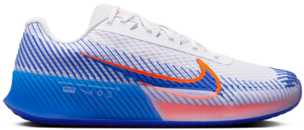 Giay Nike Court Air Zoom Vapor 11 'White Crimson' DR6966-105