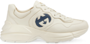 Giay Gucci Interlocking G Rhyton 'White' 757857-UPG70-9567