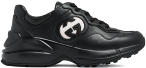 Giay Gucci Interlocking G Rhyton 'Black' 757857-UPG70-1057