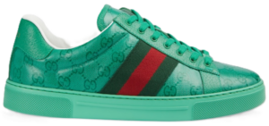 Giay Gucci Ace GG Crystal 'Green' 760775-FACRF-3751