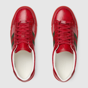Giay Gucci Ace GG Crystal 'Red' 760775-FACRF-6943