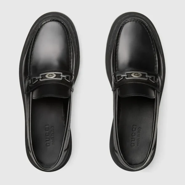 Giay Gucci Interlocking G 'Black' 761519-17X00-1000