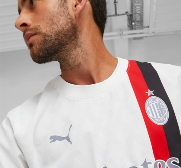 Ao Puma AC Milan Away Jersey Logo 'White' 770390-02