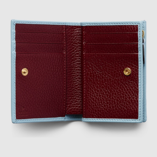 Vi Gucci GG Marmont Wallet 'Blue' 790063-CAO2G-4941