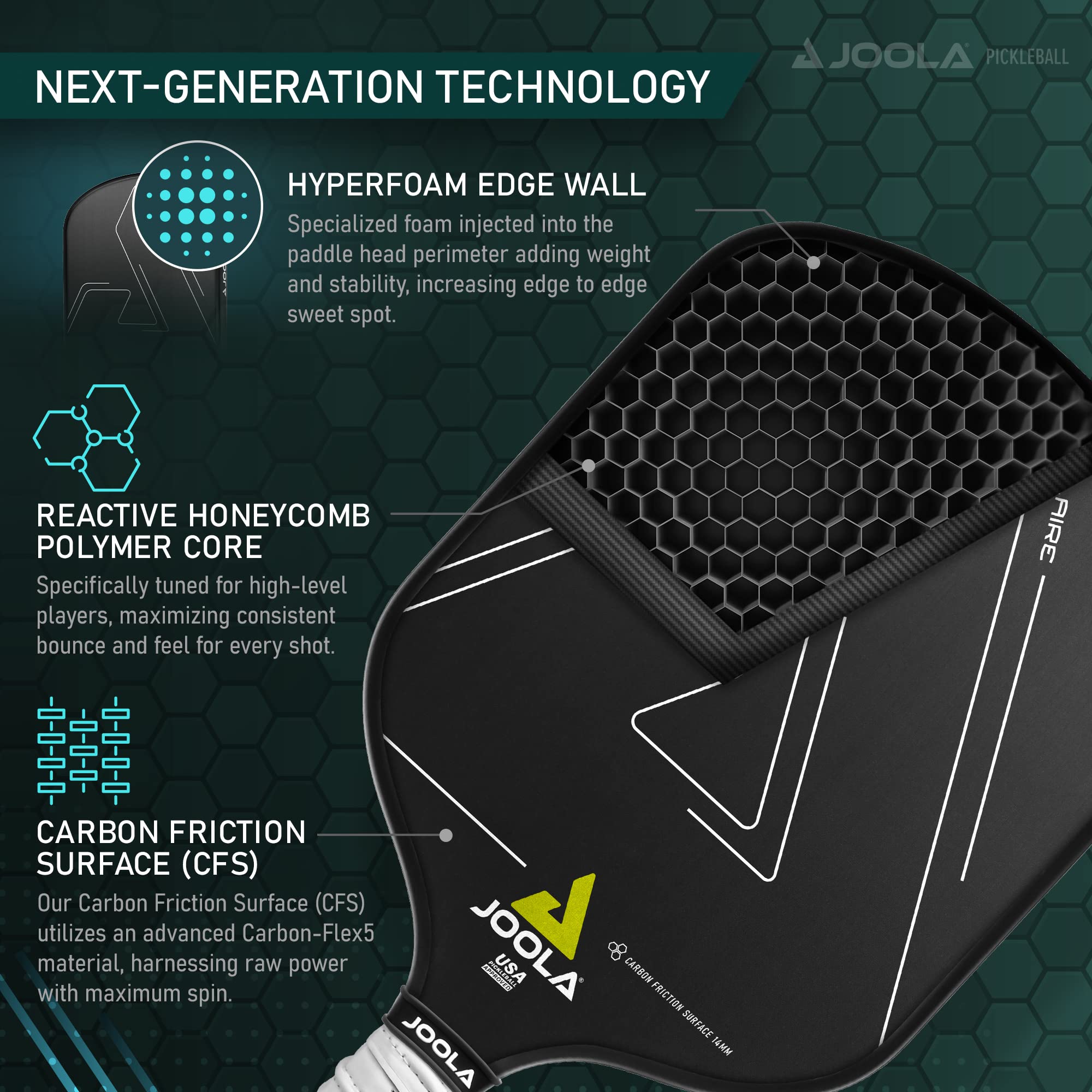 Danh gia ve vot Pickleball Joola Solaire CFS 14