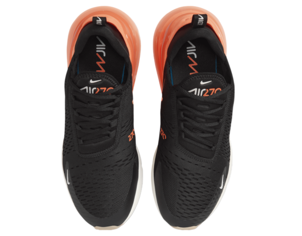 Giay Nike Air Max 270 'Black Phantom Total Orange' AH8050-030