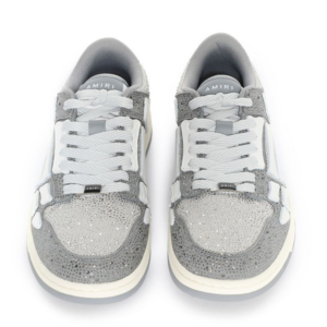Giay Amiri Crystal Skel-top Low 'Grey' AMFOSR1059-030