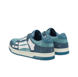 Giay Amiri Crystal Skel-top Low 'Blue' AMFOSR1059-420