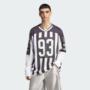 Ao Adidas Adilenium Season 2 Team '93 Long Sleeve Jersey 'Black White' JM4943