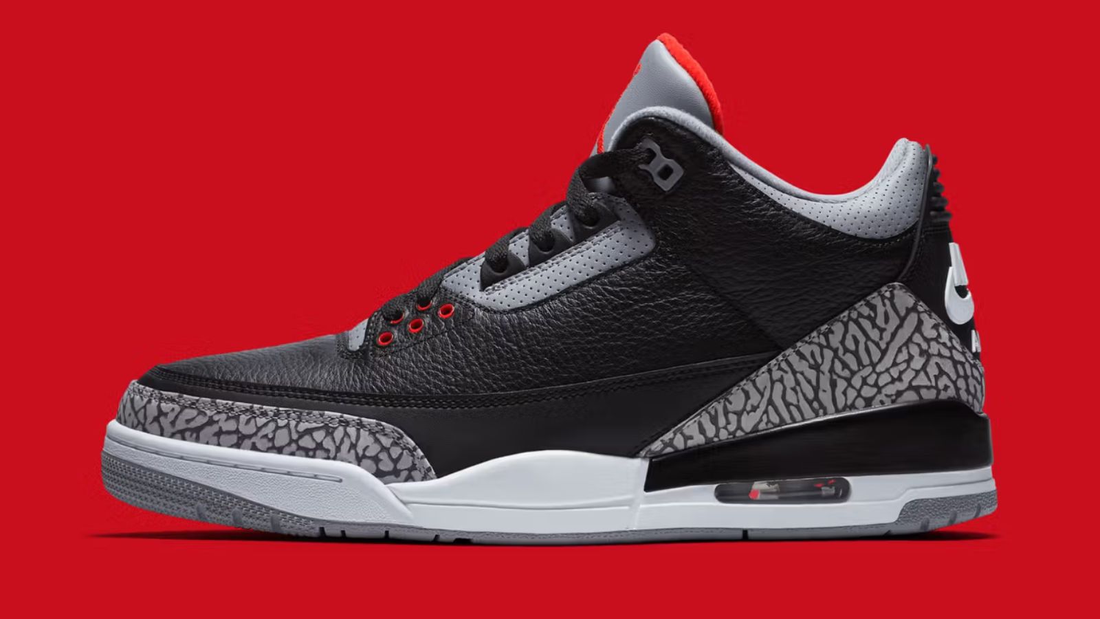 Air Jordan 3 ‘Black Cement’ 2018 và 2024: Có điểm gì khác nhau? Hinh anh 6: Air Jordan 3 ‘Black Cement’ 2018 va 2024: Co diem gi khac nhau?