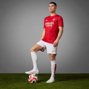 Ao Adidas Arsenal FC 23/24 Pre-Match Jersey 'Red' HZ2193