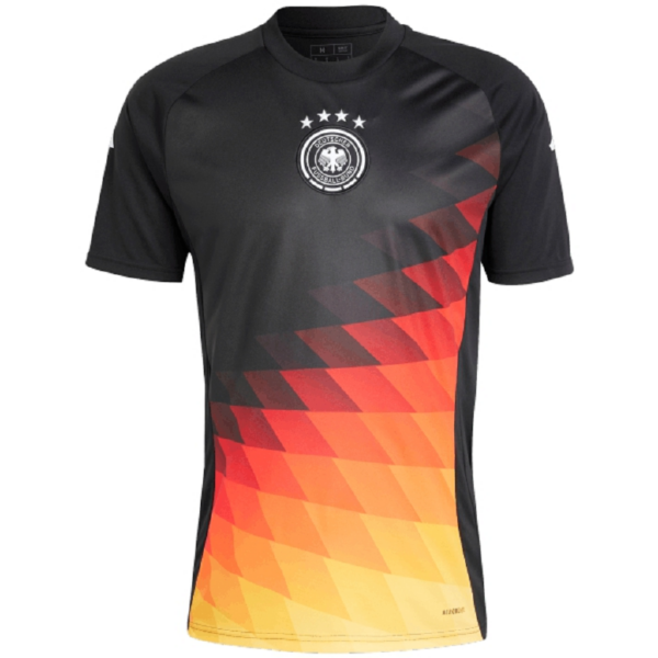 Ao Adidas Germany Pre Match Jersey 2024 'Black' IW7956
