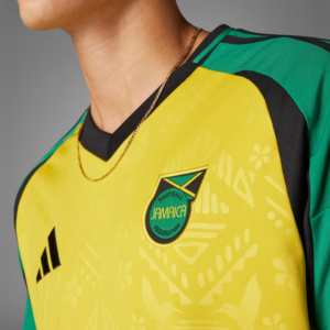 Ao Adidas Jamaica Home Jersey 2024 'Hazy Yellow' IT8541
