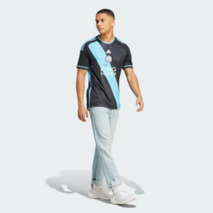 Ao Adidas Leicester City FC 23/24 Away Jersey 'Black' IR0060