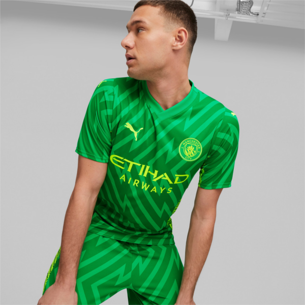 Ao Puma Manchester City Goalkeeper Shirt 'Green' 770471-97