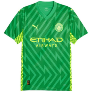 Ao Puma Manchester City Goalkeeper Shirt 'Green' 770471-97