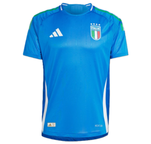 Ao Adidas Italy 2024 Home Authentic Jersey 'Blue' IN0658