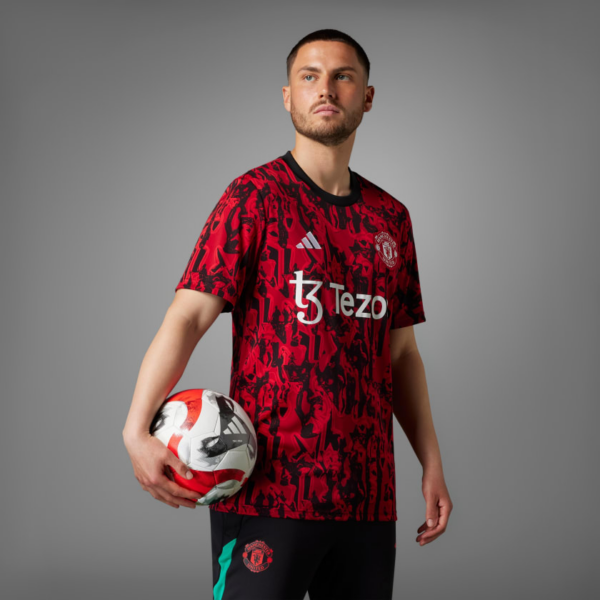 Ao Adidas Manchester United Pre-Match Shirt 23/24 'Red' IA7242