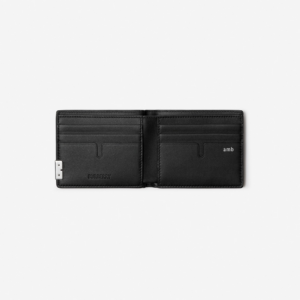 Vi Burberry B Cut Slim Bifold Wallet 'Black' 80838541