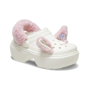 Dep Crocs Stomp Stuffed Animal Clog 'Chalk' 210690-0WV