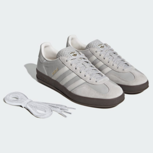 Giay Adidas Gazelle Indoor 'Grey Core White Gum' JH8838