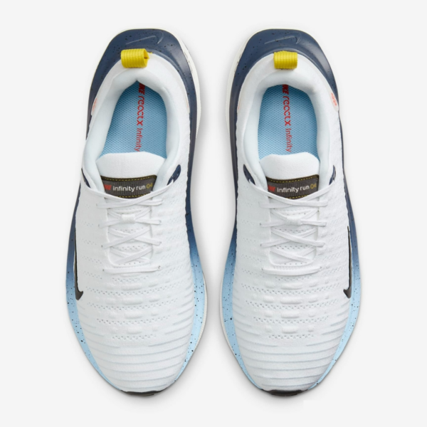 Giay Nike ReactX Infinity Run 4 'White Navy Yellow' HJ9071-100
