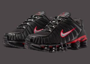 Giay Nike Shox TL 'Black University Red' CN0151-003