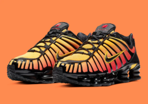 Giay Nike Shox TL 'Sunrise Gradient' AV3595-004