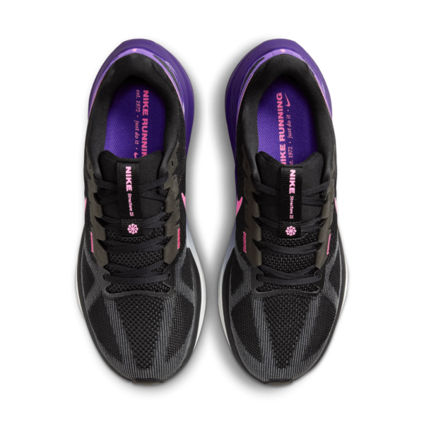 Giay Nike Zoom Structure 25 'Black Laser Fuchsia' DJ7883-010