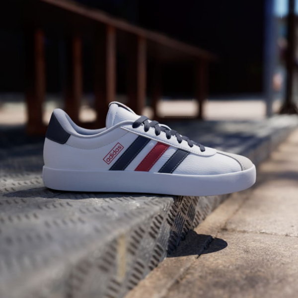 Giay Adidas VL Court 3.0 'Cloud White Scarlet' IF4465