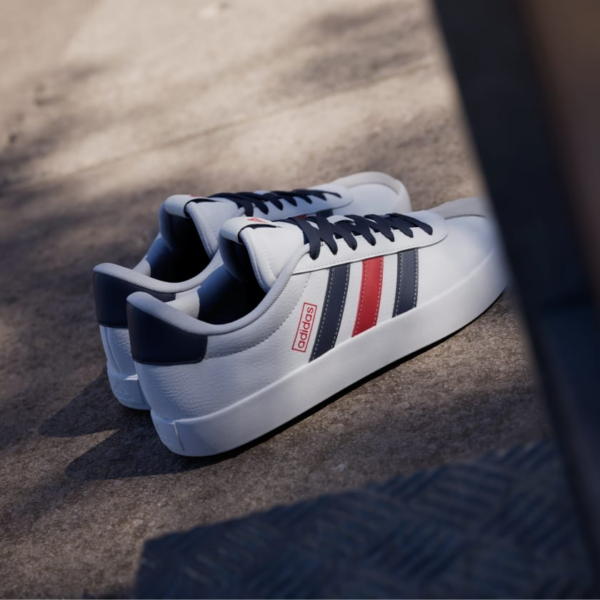 Giay Adidas VL Court 3.0 'Cloud White Scarlet' IF4465