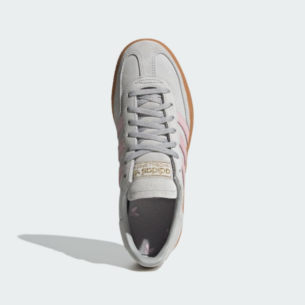 Giay Adidas Handball Spezial 'Grey Clear Pink' JR3083