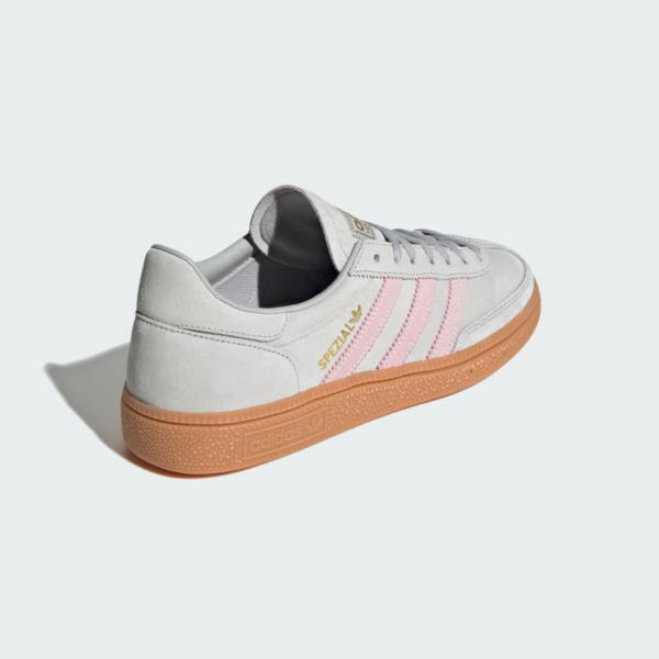 Giay Adidas Handball Spezial 'Grey Clear Pink' JR3083