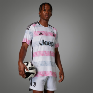 Ao Adidas Juventus 23/24 Away Jersey 'White Pink' HR8246