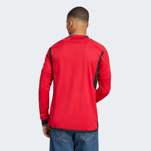Ao Adidas Manchester United 23/24 Long Sleeve Home Jersey 'Red' IP1729
