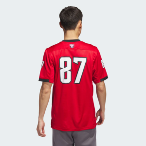 Ao Adidas North Carolina State Football Off-Field Home Jersey 'Red' IA3356