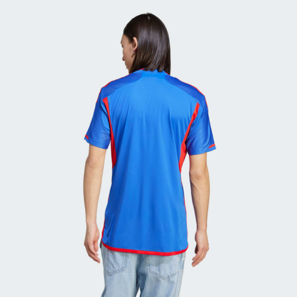 Ao Adidas Olympique Lyonnais 23/24 Away Jersey 'Blue' IB0907