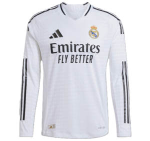 Ao Adidas Real Madrid 24/25 Long Sleeve Home Jersey 'White' IT5204