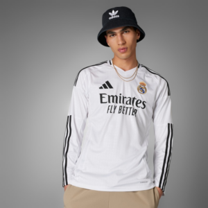 Ao Adidas Real Madrid 24/25 Long Sleeve 'White' IT3442