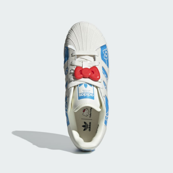 Giay Adidas Superstar XLG X Hello Kitty 'Blue Burst' IG4477