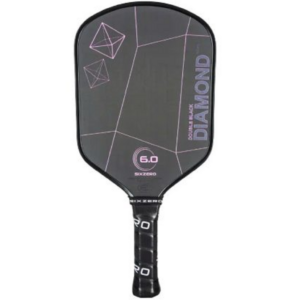 Vot Pickleball Six Zero DB Diamond 'Black Cherry'