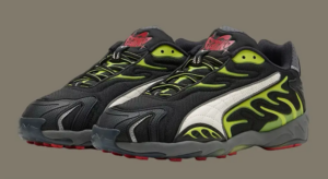 Giay Puma Inhale x A$AP Rocky 'Black Lime Pow' 402459-01